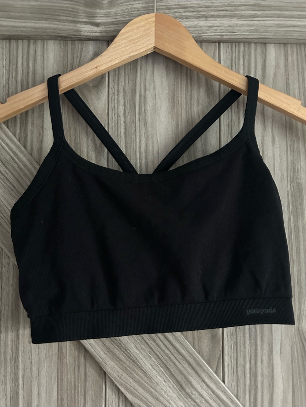 Patagonia Active Mesh Bra - Women's Large (2007) Black - Style 32107